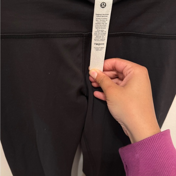 lululemon athletica Pants - Lululemon Athletica Black Track Pants